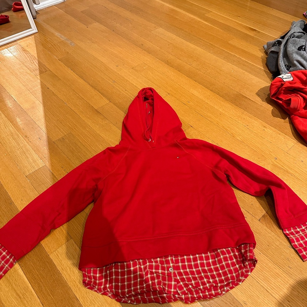 Tommy Hilfiger Red Women's Sweater